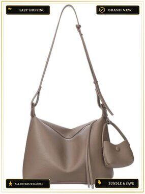Hobo Bags for Women Tote Handbags Shoulder Satchel Crossbody Purses Vegan